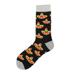 High Qualty New Fashion Food Pizza French Fries Hot Pot Cotton Happy Socks Men